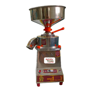 Rudra Veeda M1.5 Steel Body Table Top Flour Mill – 1.5 HP, 7 Inch Stone
